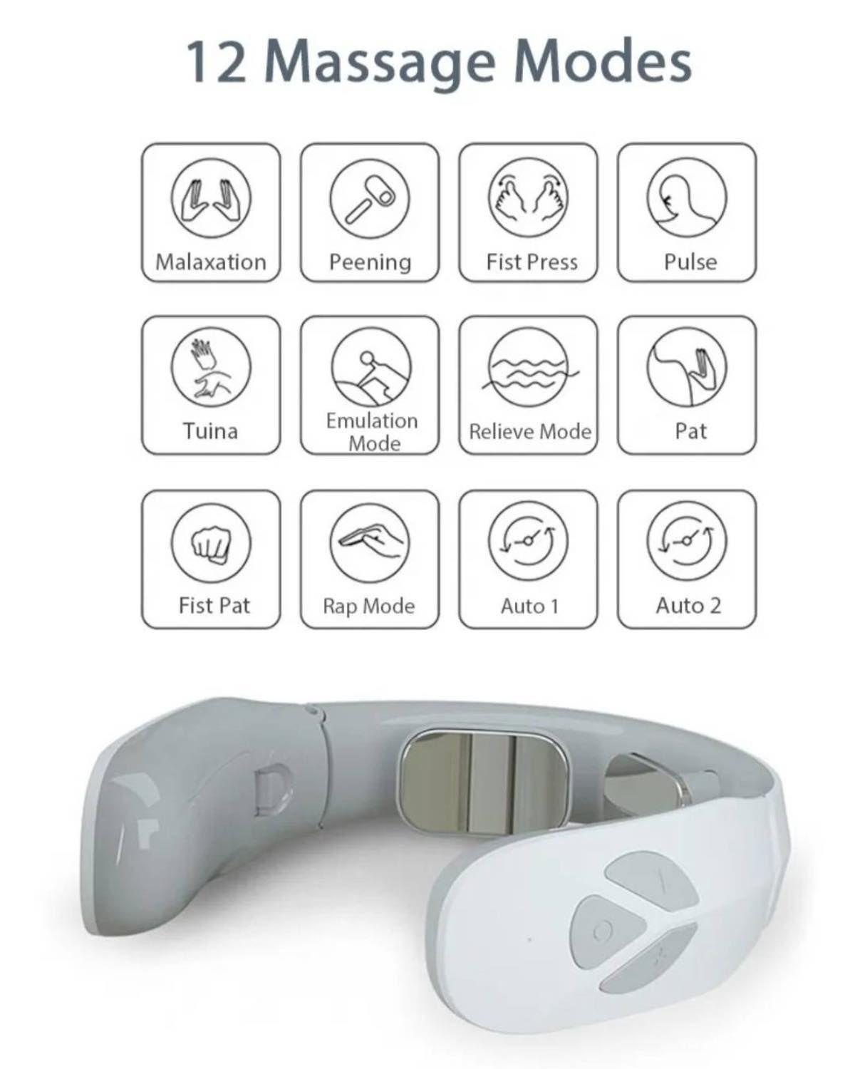 MASAJEADOR SMART NECK MASSAGER-4