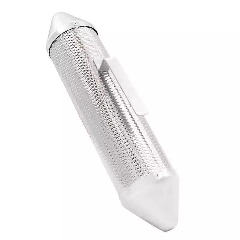 Guiro Torpedo Metálico Con Peine Percusión Cumbia -3