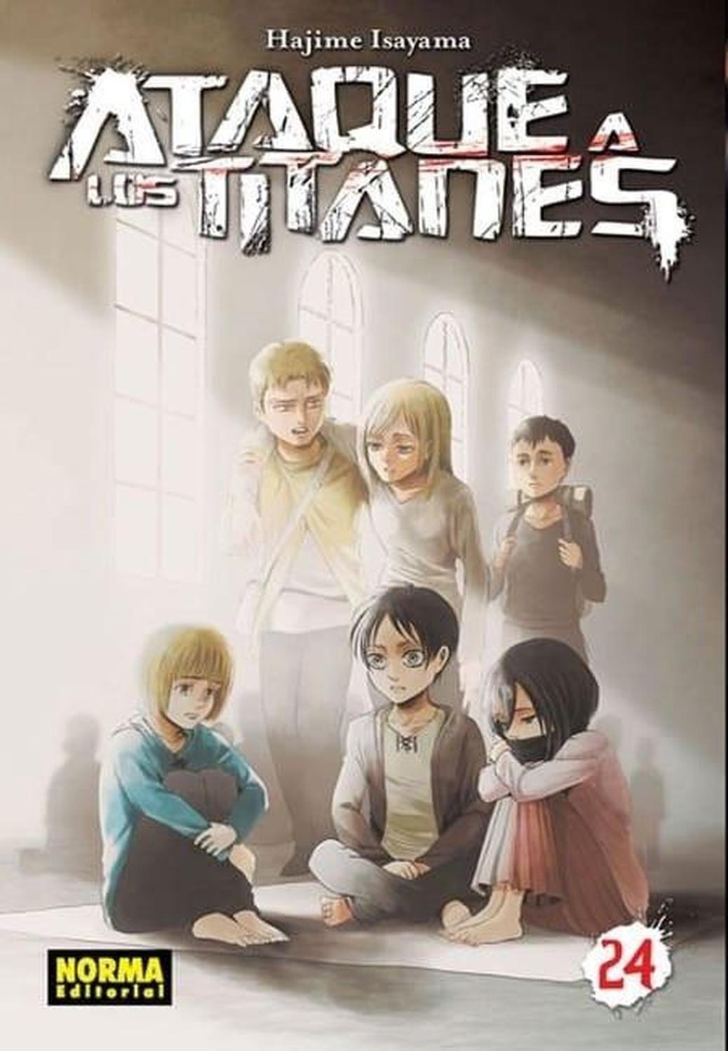 Manga Ataque A Los Titanes 24 - España-0