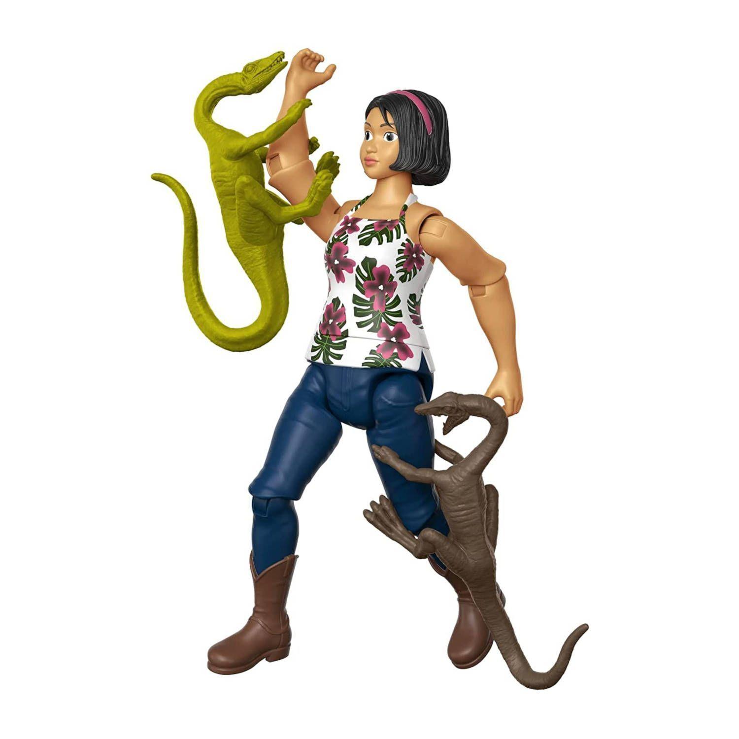 Jurassic world dominion Sammy y Velociraptor-1