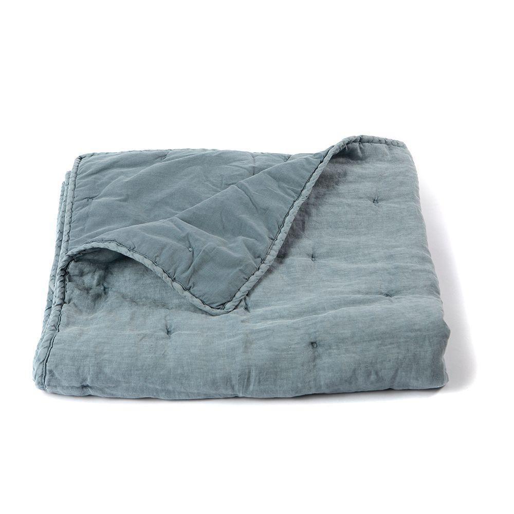 QUILT LINO AZUL 100x160-0