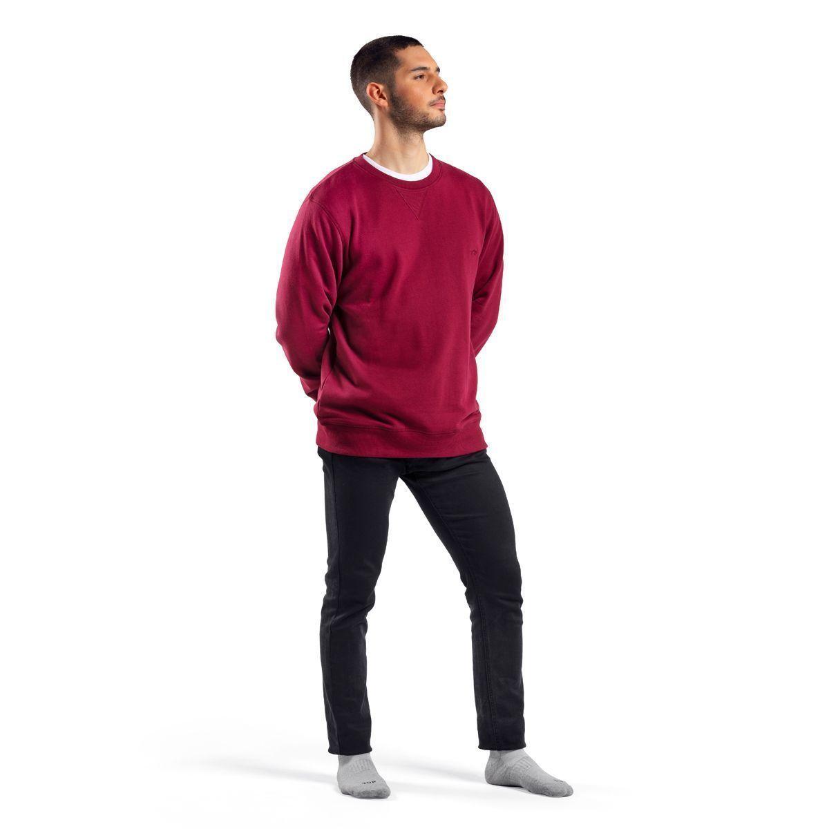 Polerón Liso Hombre Rojo C2 Top-0