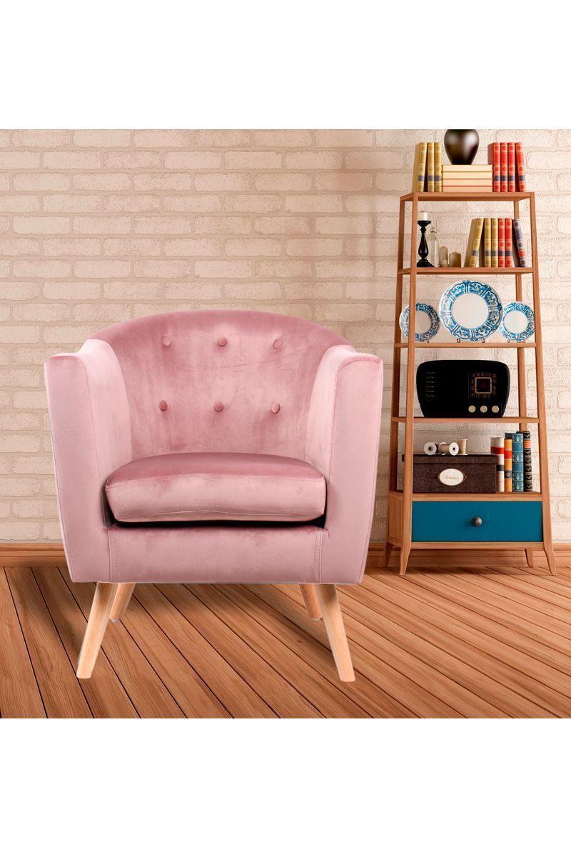 Sitial de Terciopelo Rosa-5