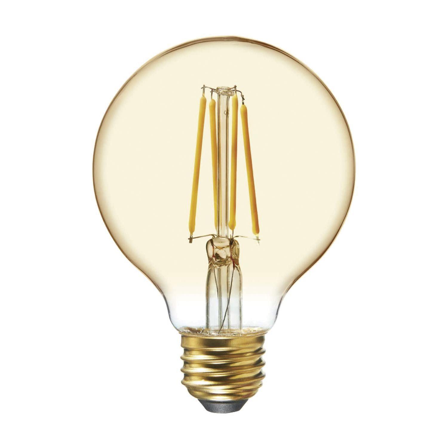 Pack 10 Ampolleta LED E-27 Filamento 4W G80-1