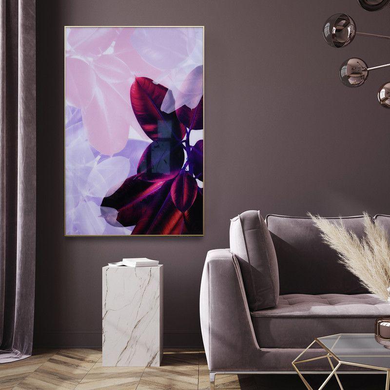 Cuadro de acrílico Corazón de Planta 60x90-1