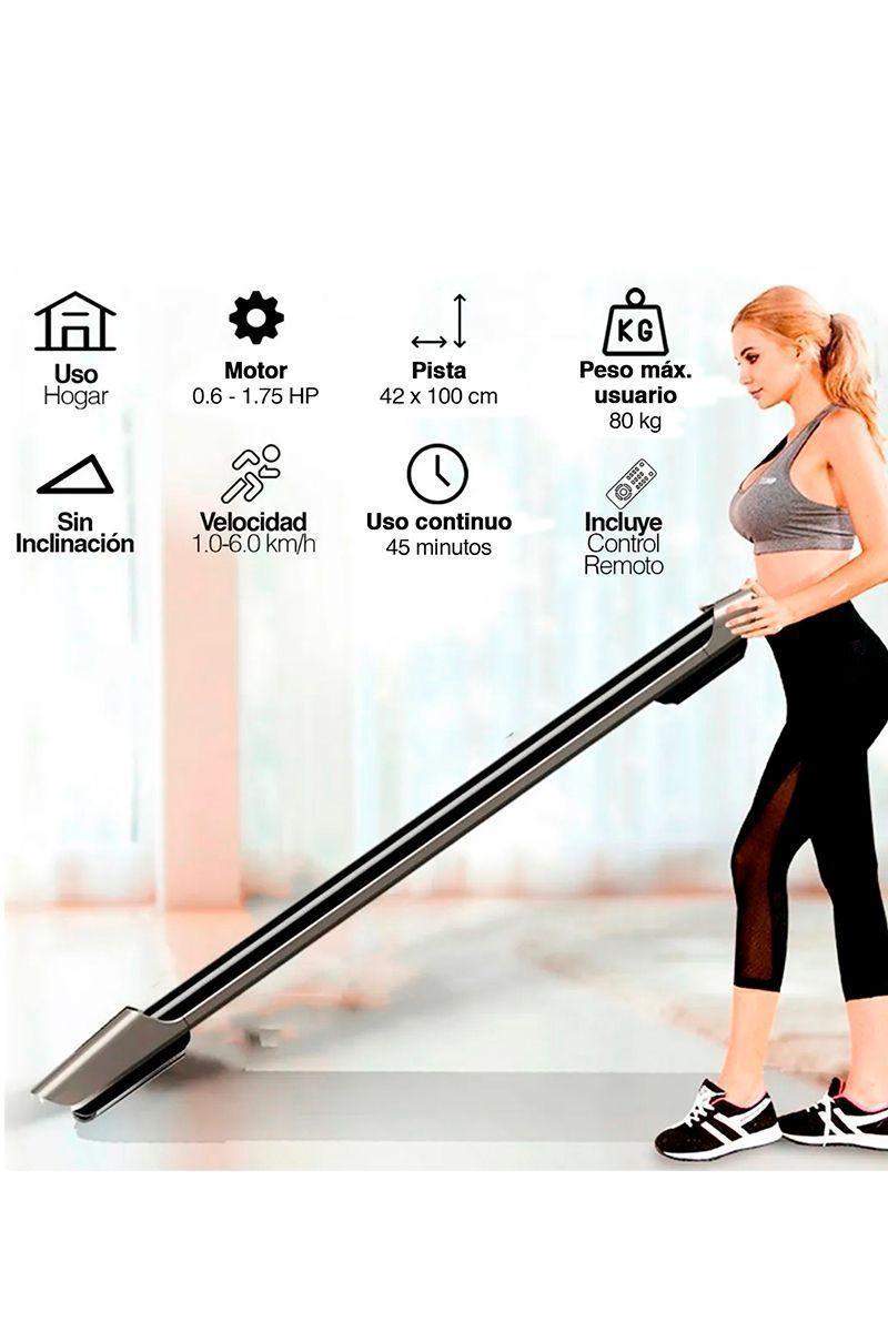 Trotadora Eléctrica Plana Home Fitness-3