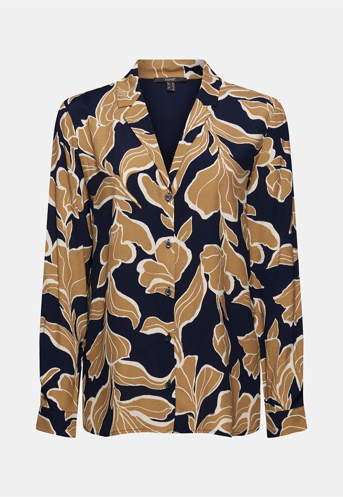 Blusa Mujer Manga Larga Estampada Esprit-3