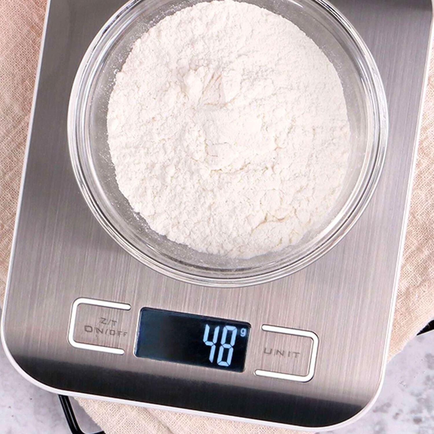 Balanza Digital de Cocina Metálica - Wayu-3