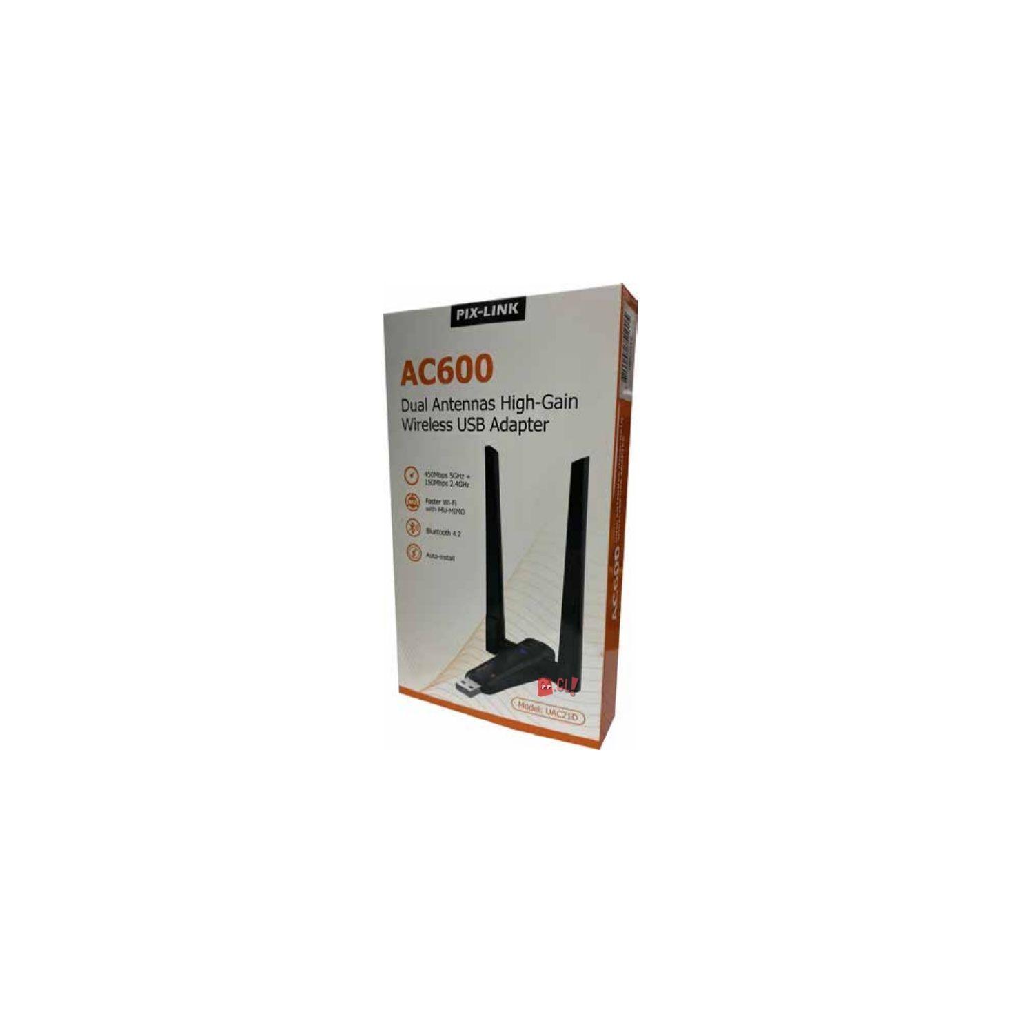 Adaptador Antena Usb Wifi 750mbps Con Bluetooth - PuntoStore-2