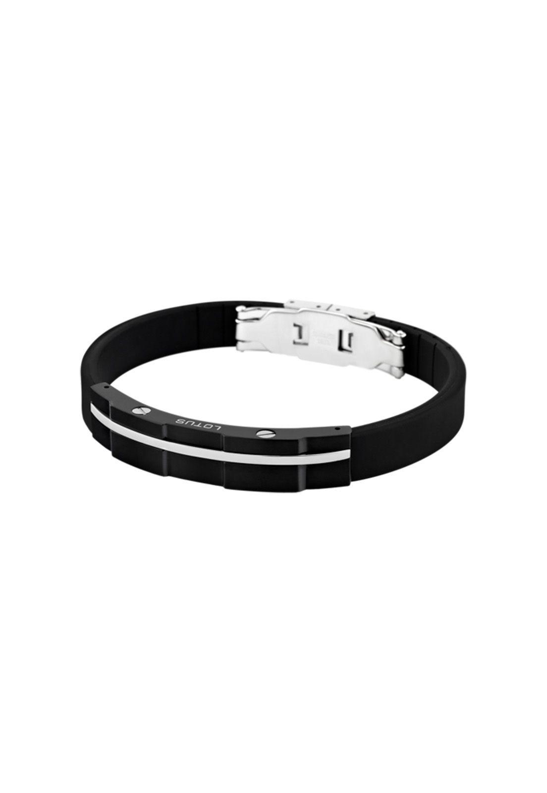 Pulsera LS1316-2/2 Lotus Style Hombre Men In Black-0