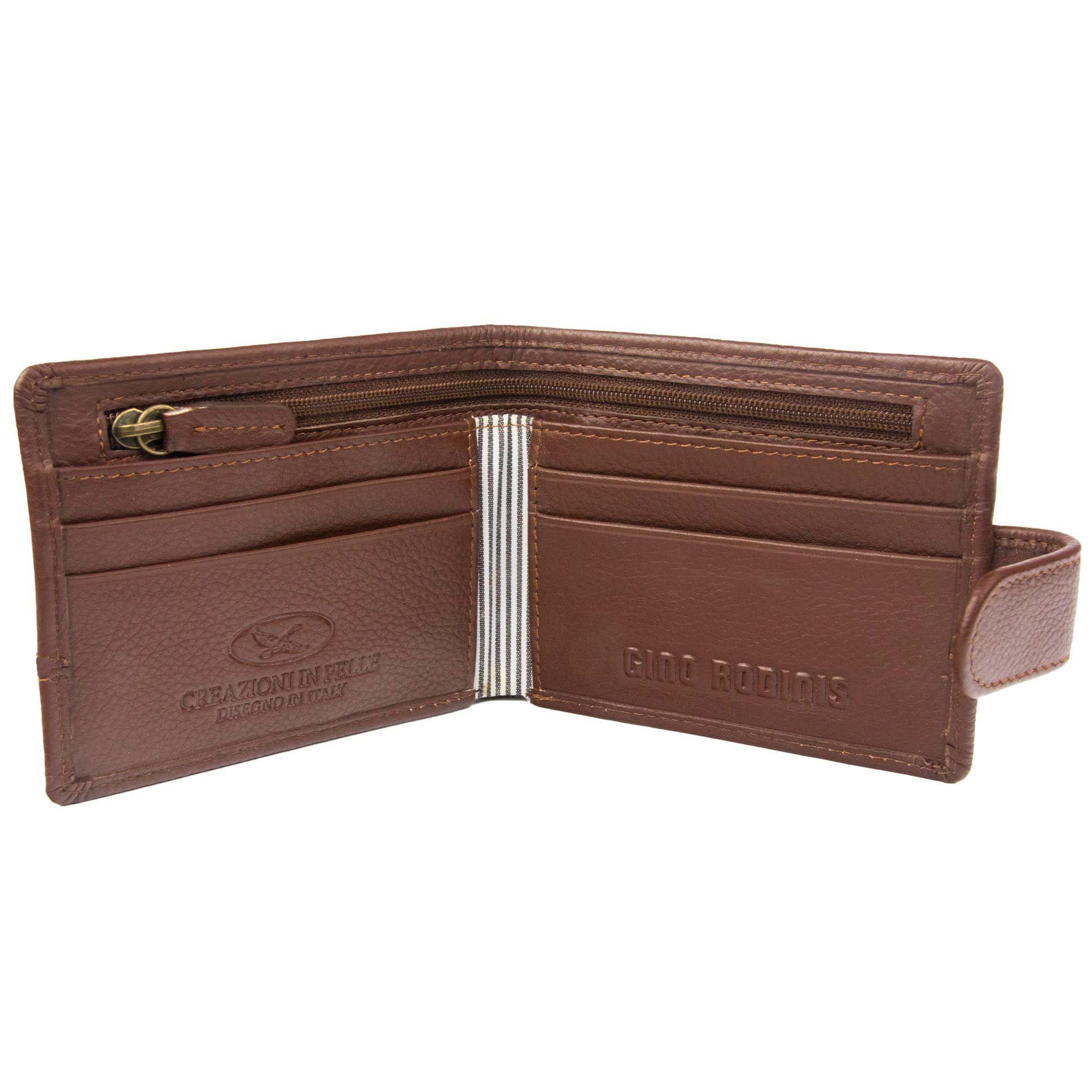 Billetera de hombre Capri 986 Café Gino Rodinis-2