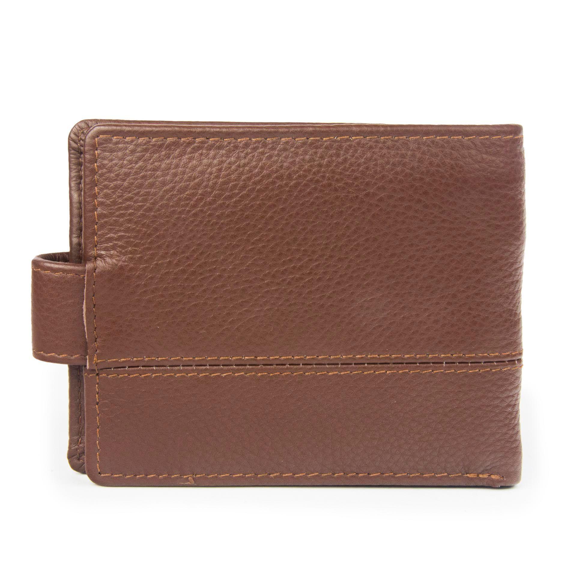 Billetera de hombre Capri 986 Café Gino Rodinis-5