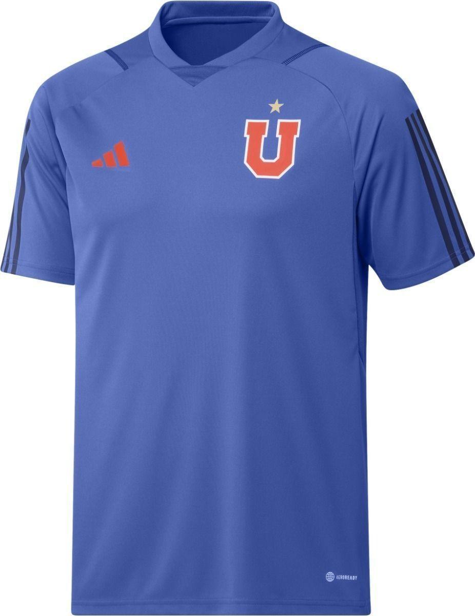 Polera Universidad De Chile 2023 Entrenamiento Nueva adidas-0