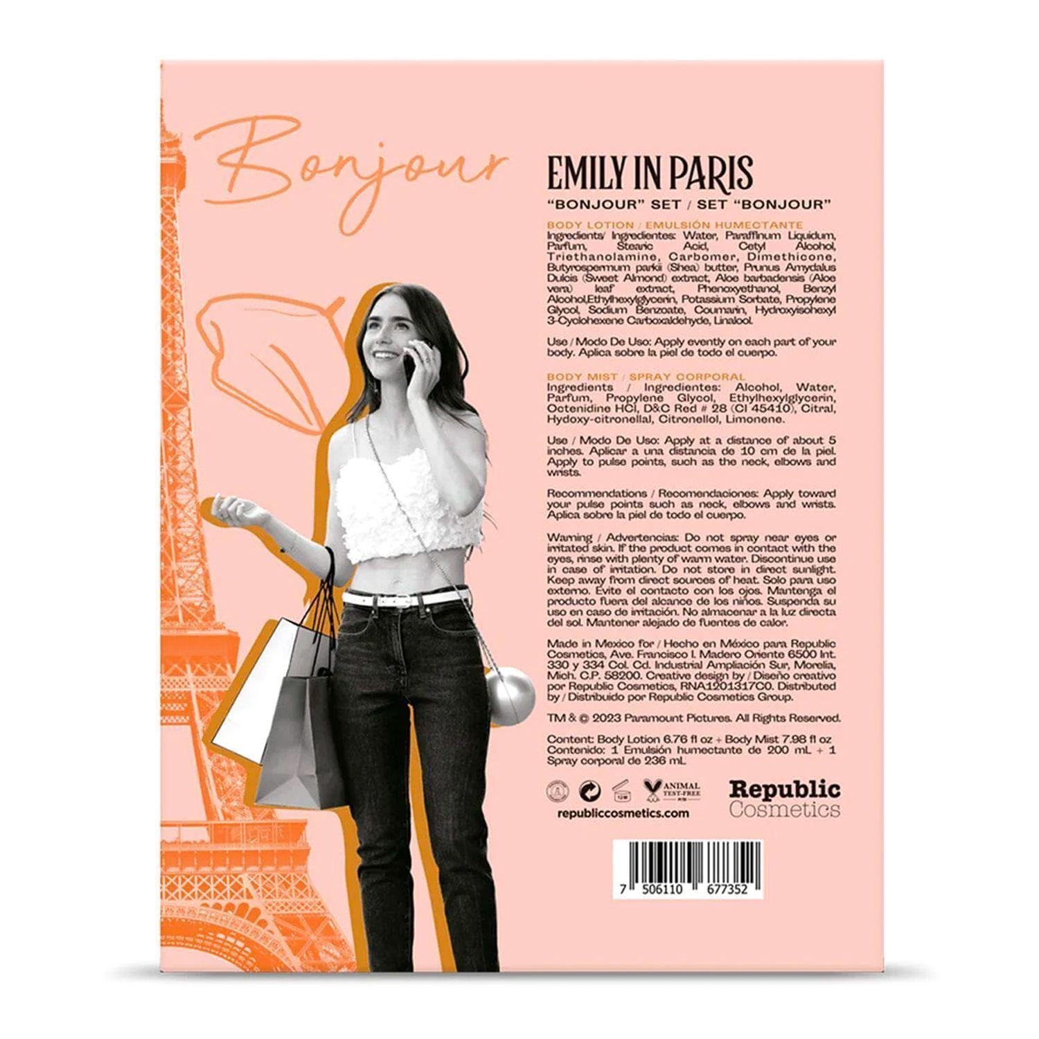 Set Loción y Splash Corporal Bonjour Emily In Parí-5