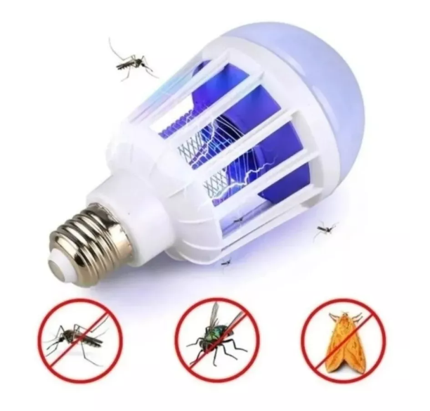 Ampolleta Led Mata Mosquito Insectos 15w -4