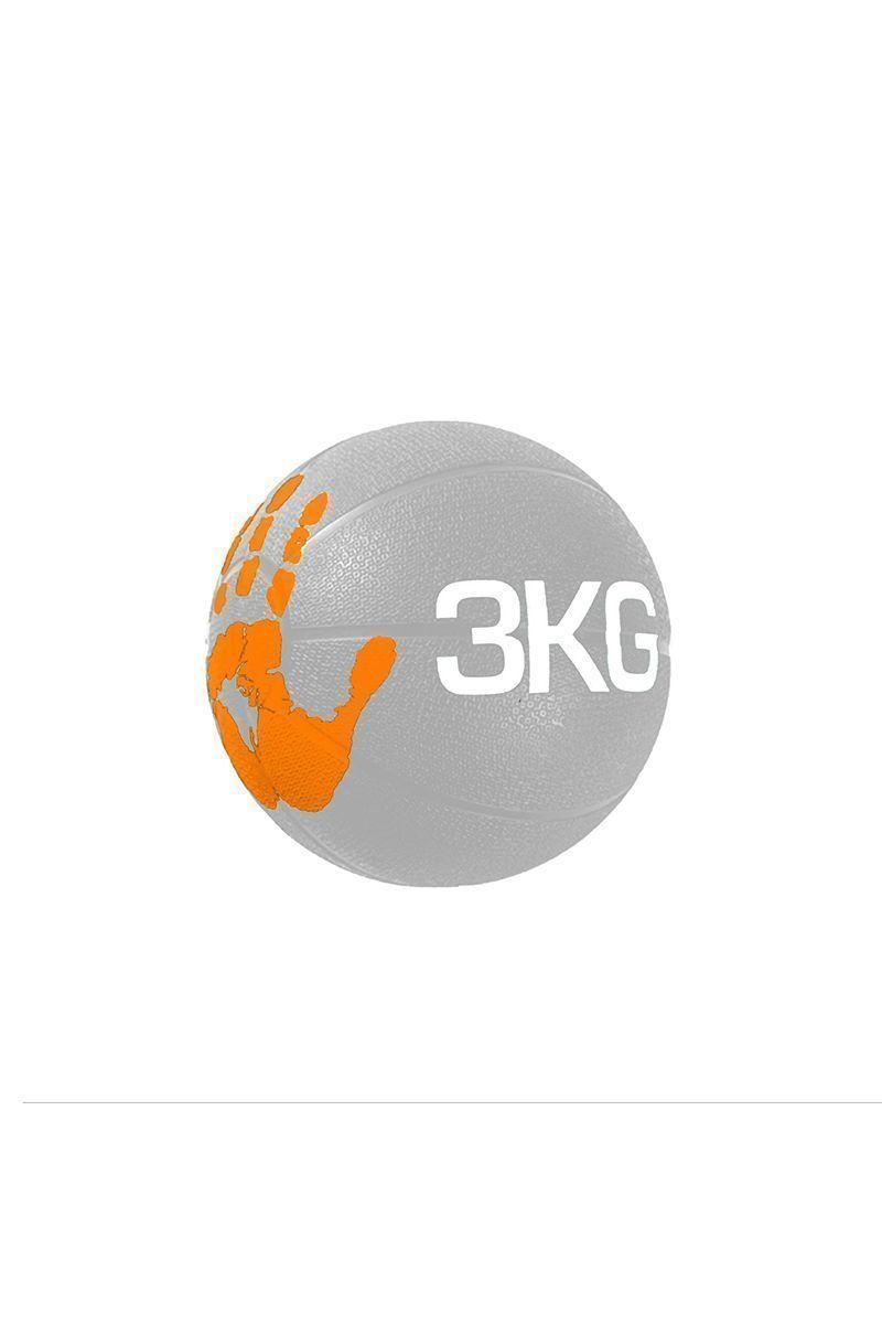 Balón Medicinal 3 Kg Ejercicios Negro-0
