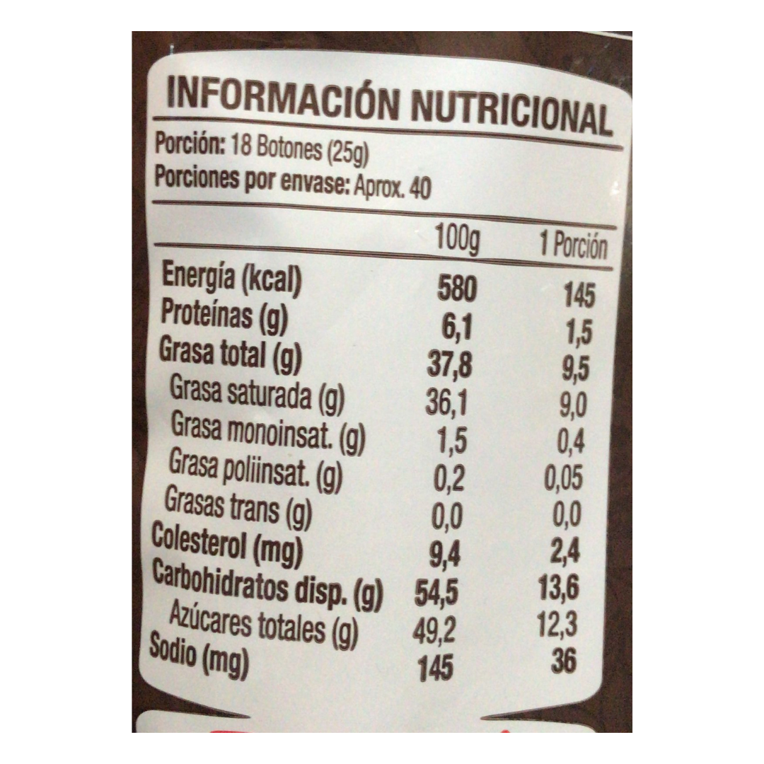 Cobertura Chocolate Leche Monedas Ambrosoli 1Kg-2