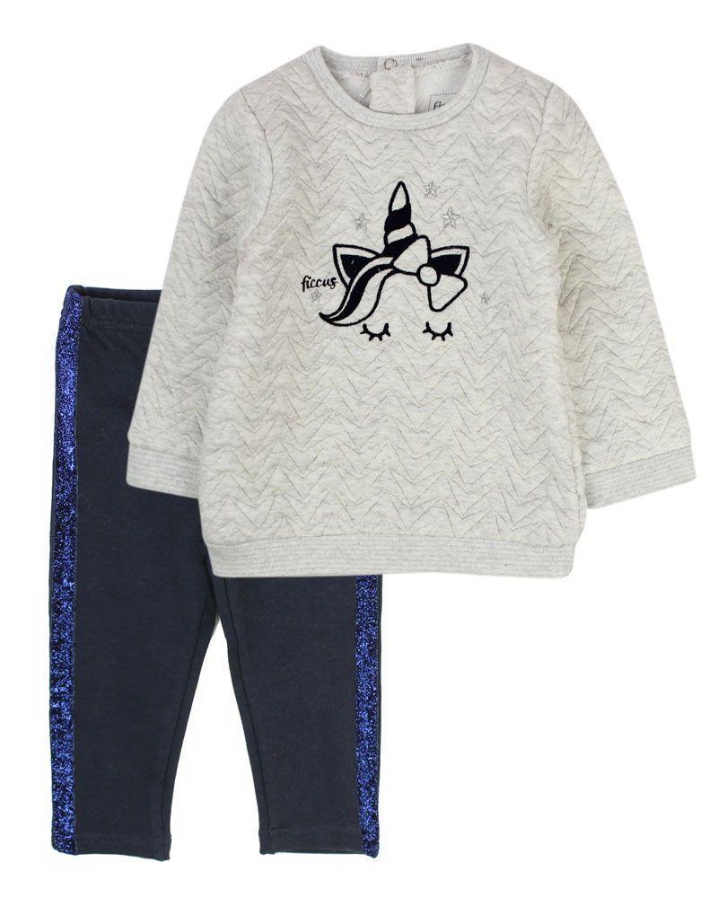 Conjunto Bebé Niña Ficcus-0