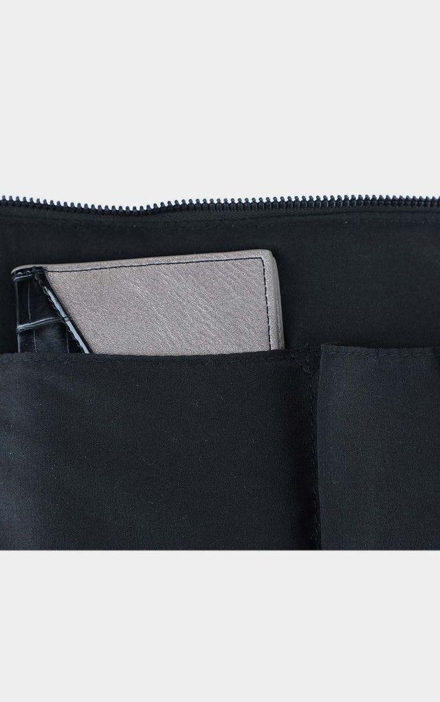 Cartera Cruzada Cross Negra Humana-8