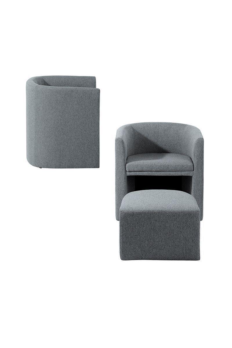 Poltrona Sitial Block Gris-3
