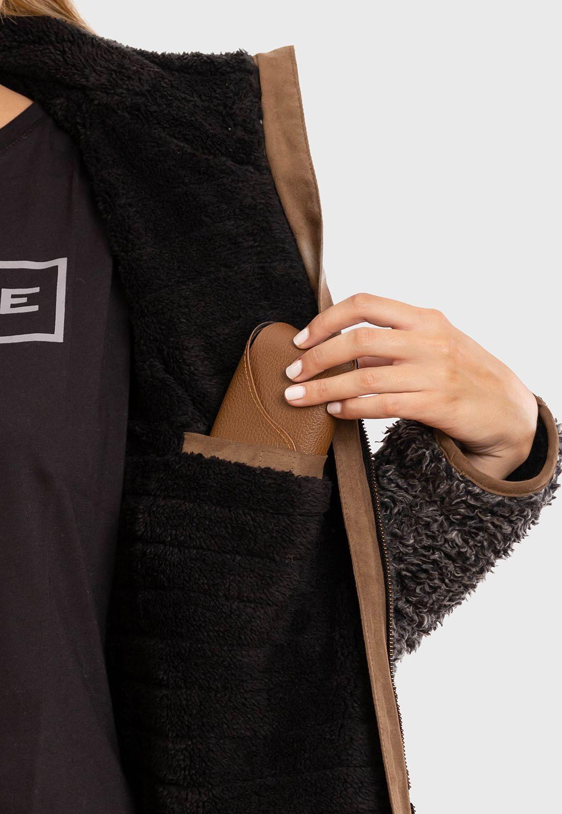 Chaqueta Chiporro Lumber Negro Melange.-5