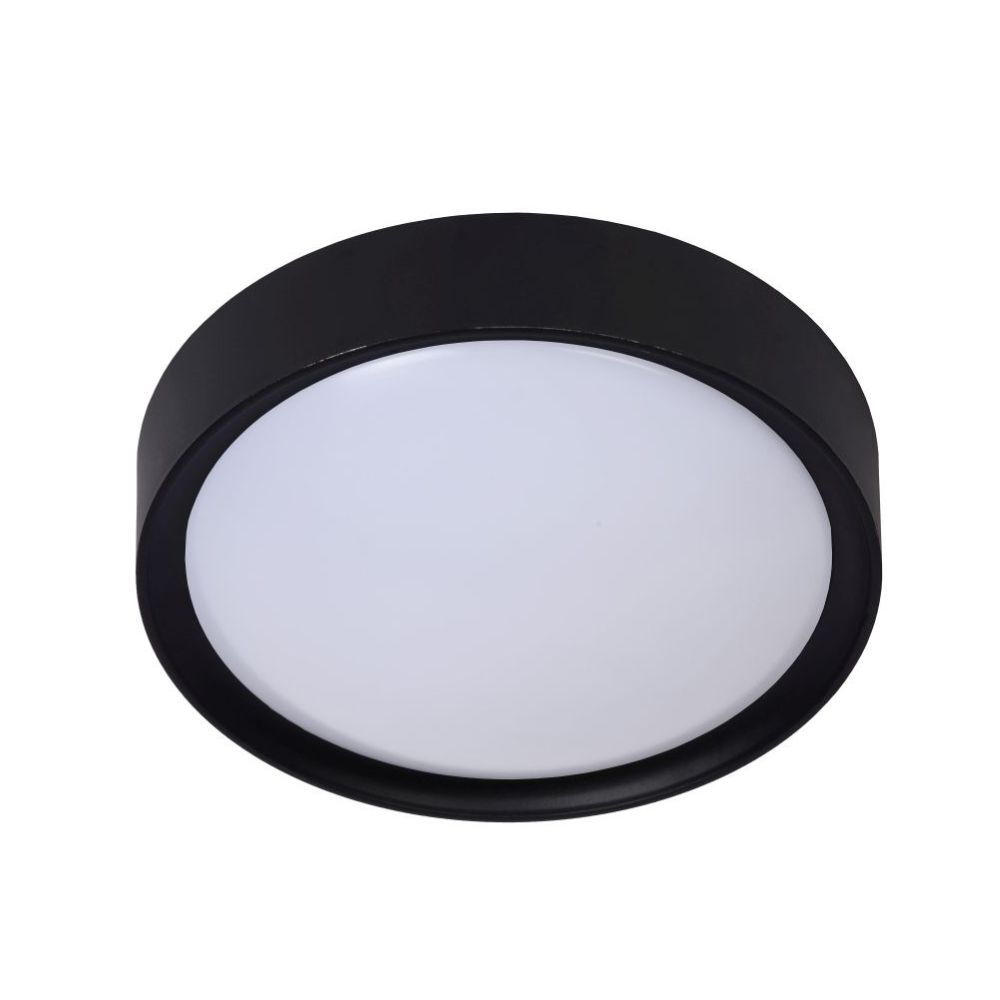PLAFON SOBREPUESTO LED BORDE NEGRO 1xE27-2