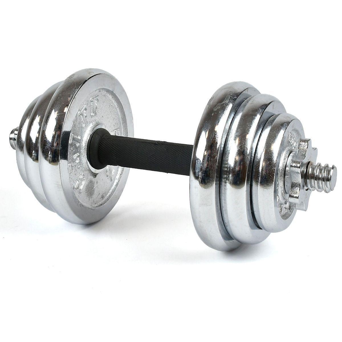 Kit de Mancuernas Nappo 20Kg Discos Intercambiables + Maleta-5