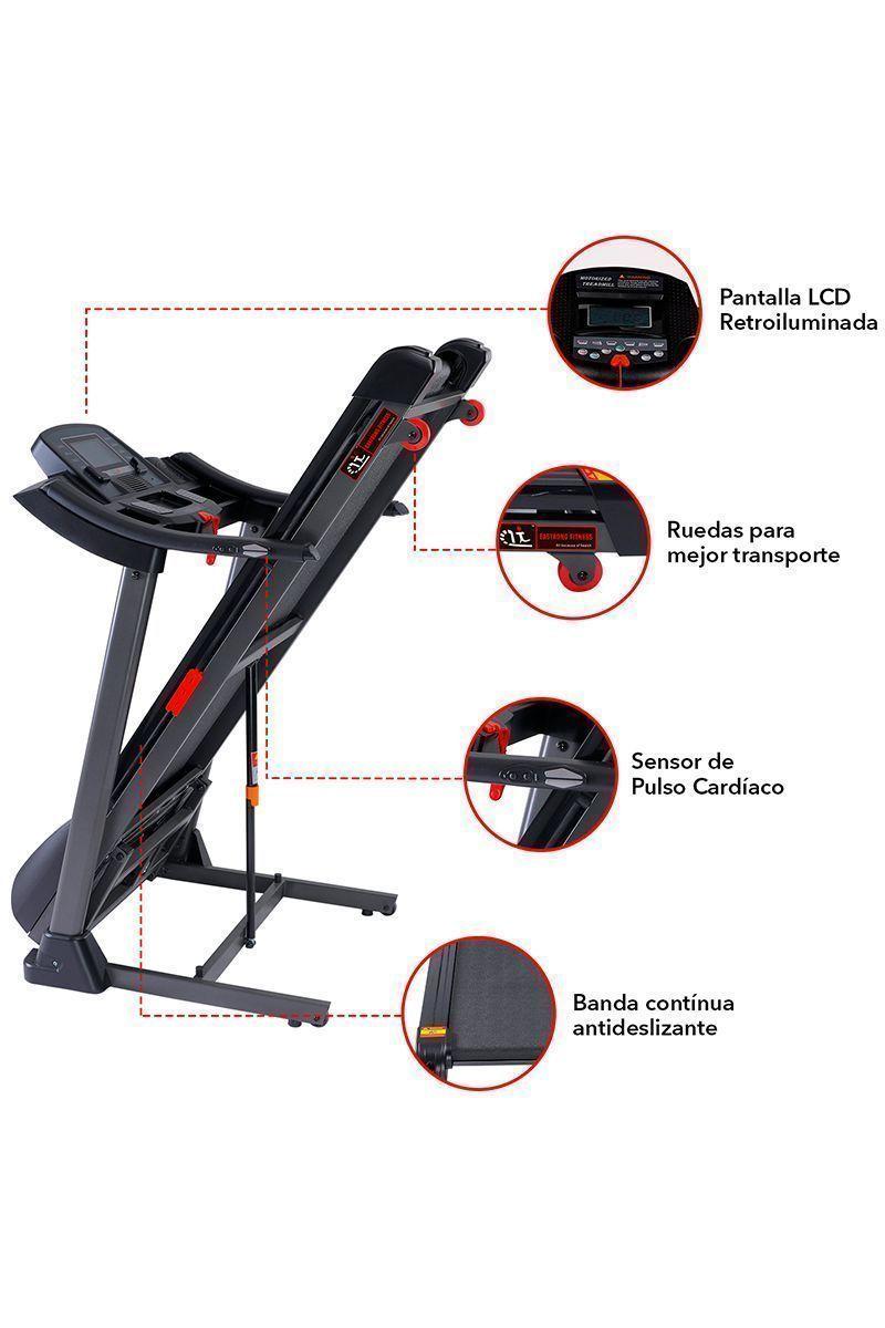 Trotadora Eléctrica DJ-610A Inclinación Automática-3