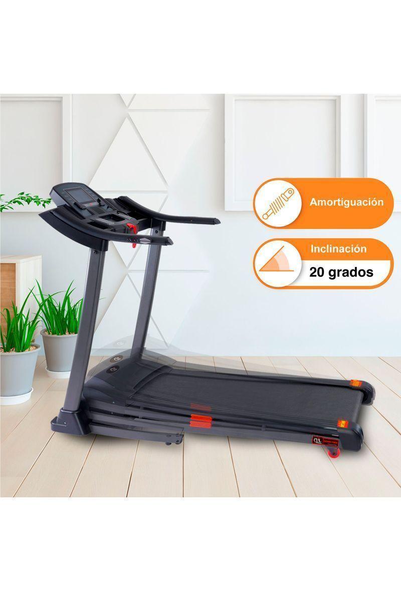 Trotadora Eléctrica DJ-610A Inclinación Automática-4