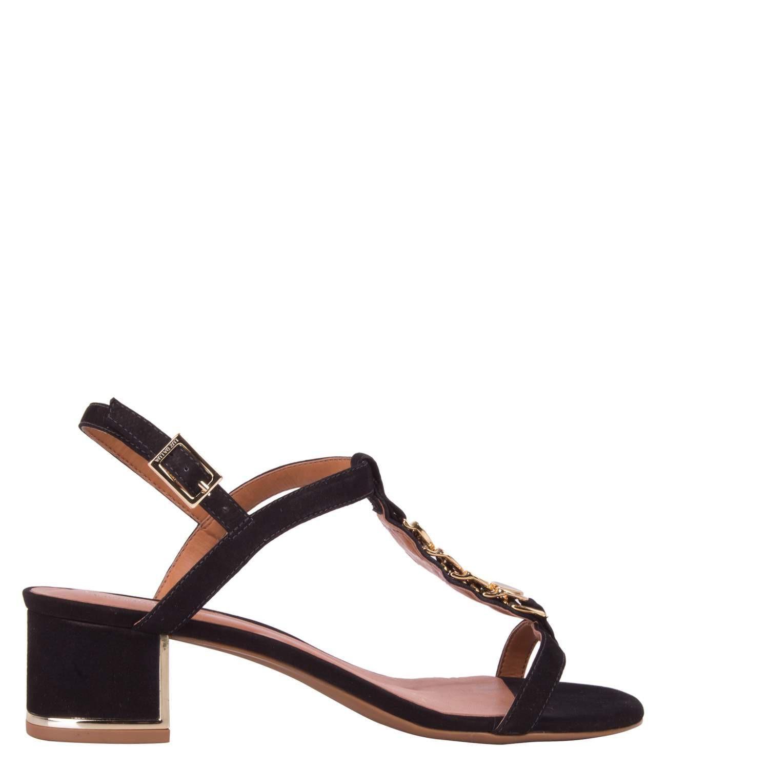 Sandalia Vestir Mujer Luz da Lua - S591 Negro-1