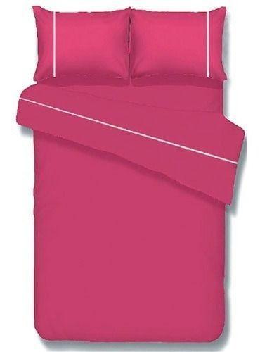 Sábana 2 Plazas Lisa Fucsia-0