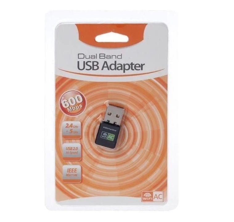 Antena Adaptador Usb Wifi Ultra Rápido Dual Band 24g  5g-3