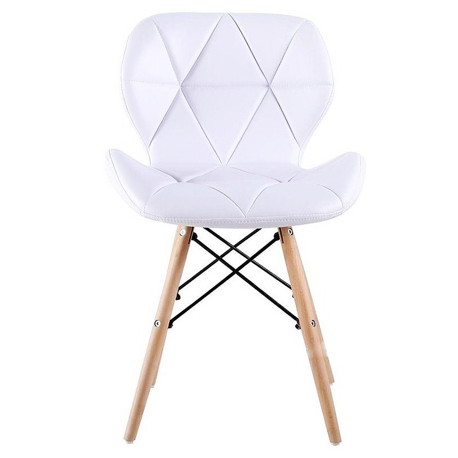 Silla Eames Acolchada Patas Madera-4
