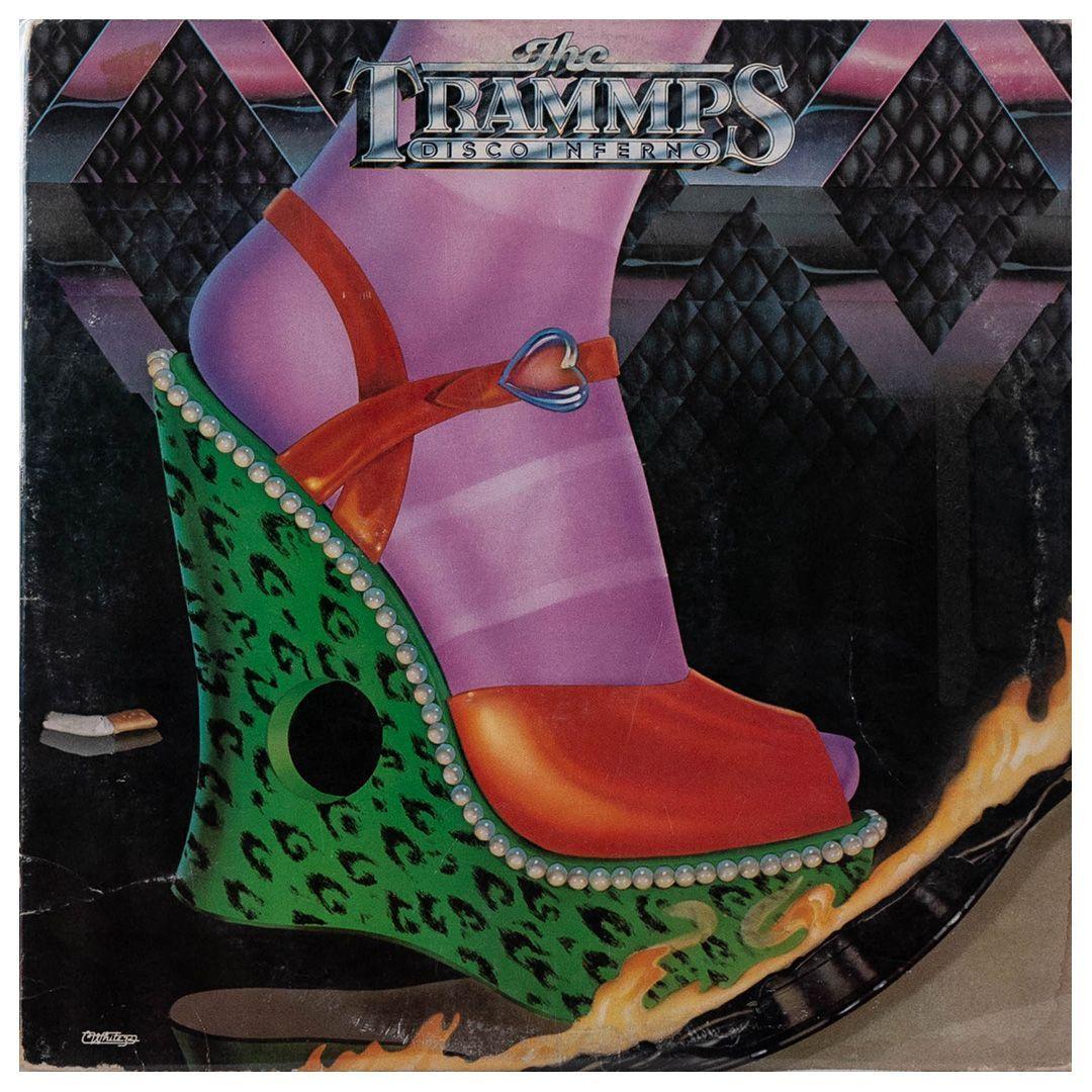 TRAMMPS - DISCO INFERNO VINILO USADO-0