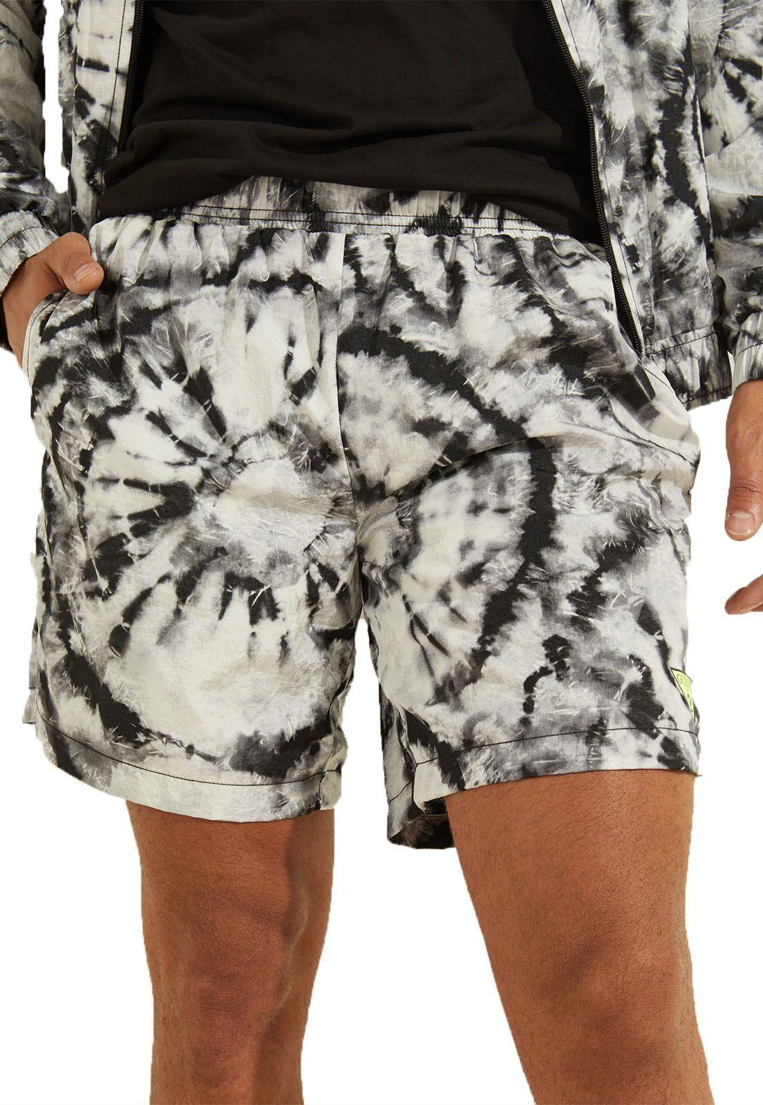 Short Guess Crinkled Nylon Ash Dye-0