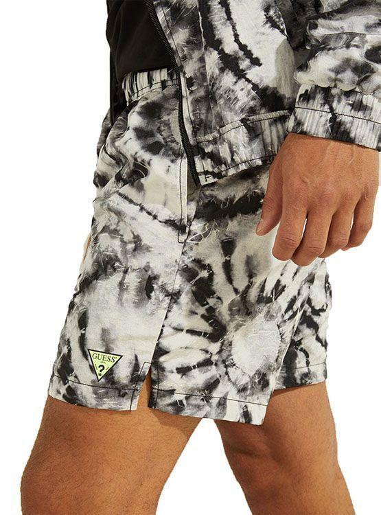 Short Guess Crinkled Nylon Ash Dye-2