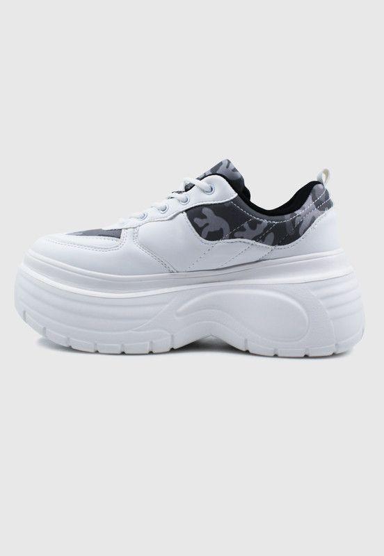 Zapatilla mujer CY10116 blanca Stylo -2