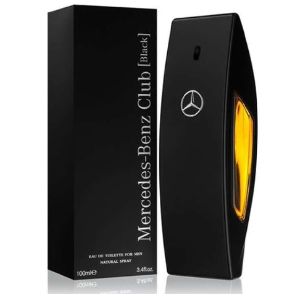 Mercedes Club Black Edt Para Hombre 100ml-2
