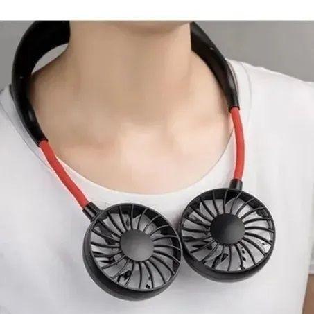 Mini Ventilador Portátil para cuello recargable-2