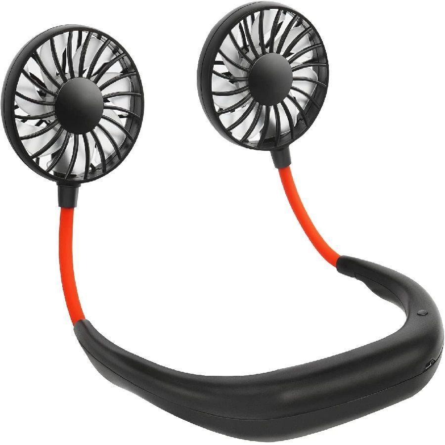 Mini Ventilador Portátil para cuello recargable-0