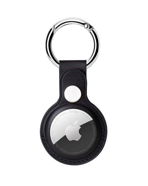 Funda Compatible Apple Airtag Localizador Perro Gato Negro-0