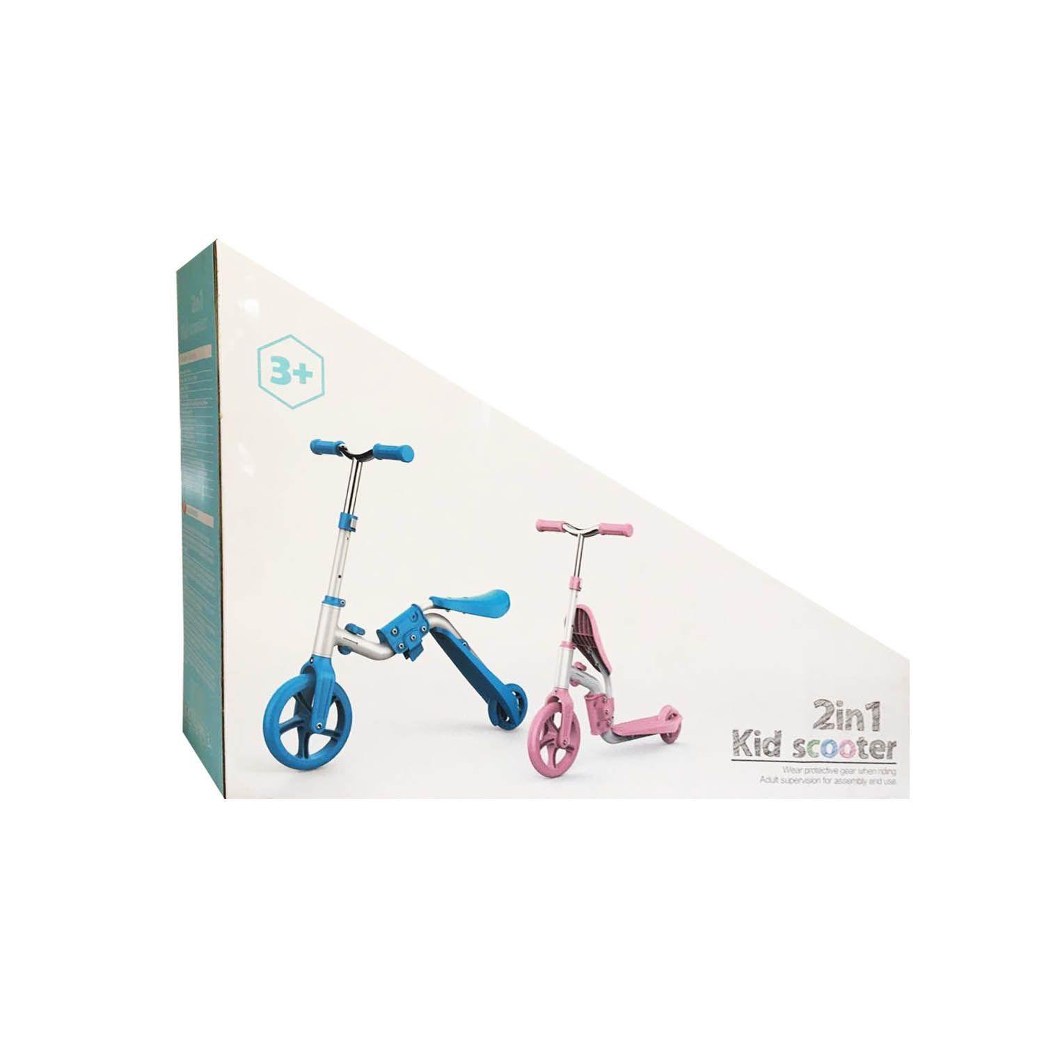 Scooter Monopatin Ajustable Para Niños Ruedas Con luz Led-6