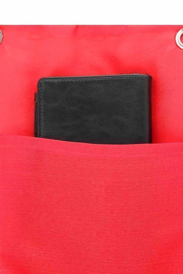 Cartera Hombro Roja Beach ID-1