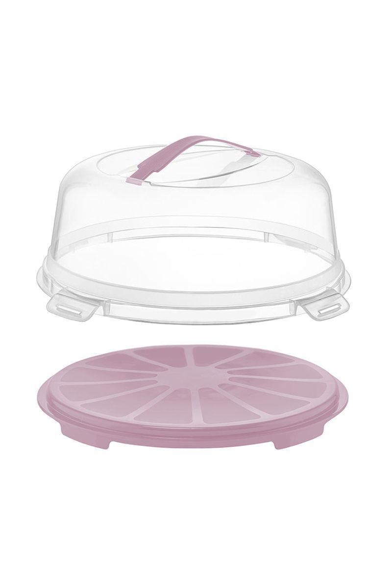 Porta Torta 33cm Rosado-3