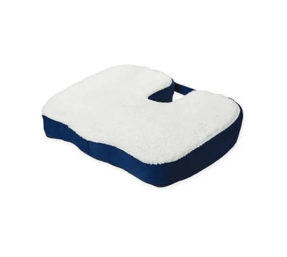 Cojín Asiento De Gel Alivia Dolor De Espalda Ergonómico-0