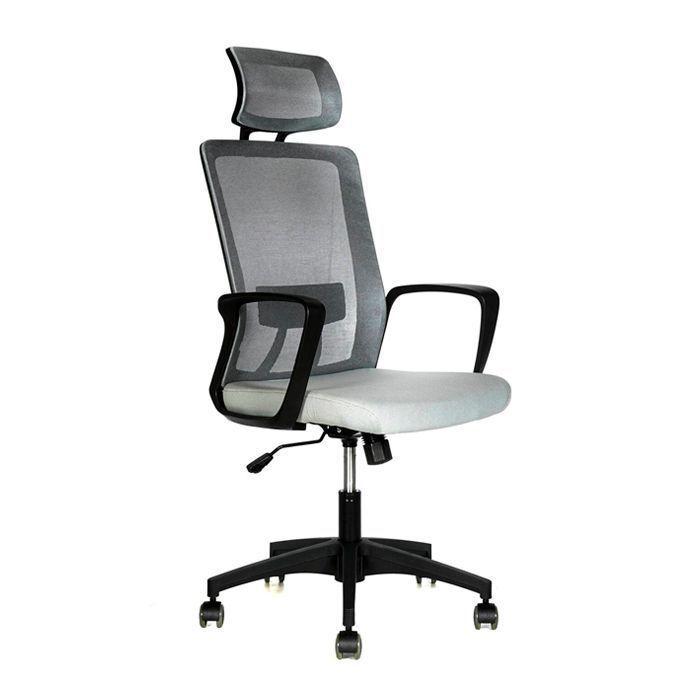 SILLA MEMPHIS CCAB RMALLA GRIS B FIJO-0