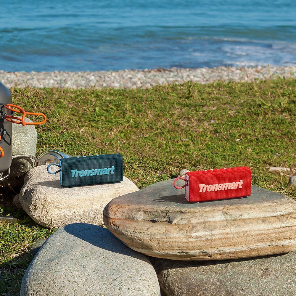 Tronsmart Trip Parlante Bluetooth impermeable IPX7 10W SoundPulse - rojo-7