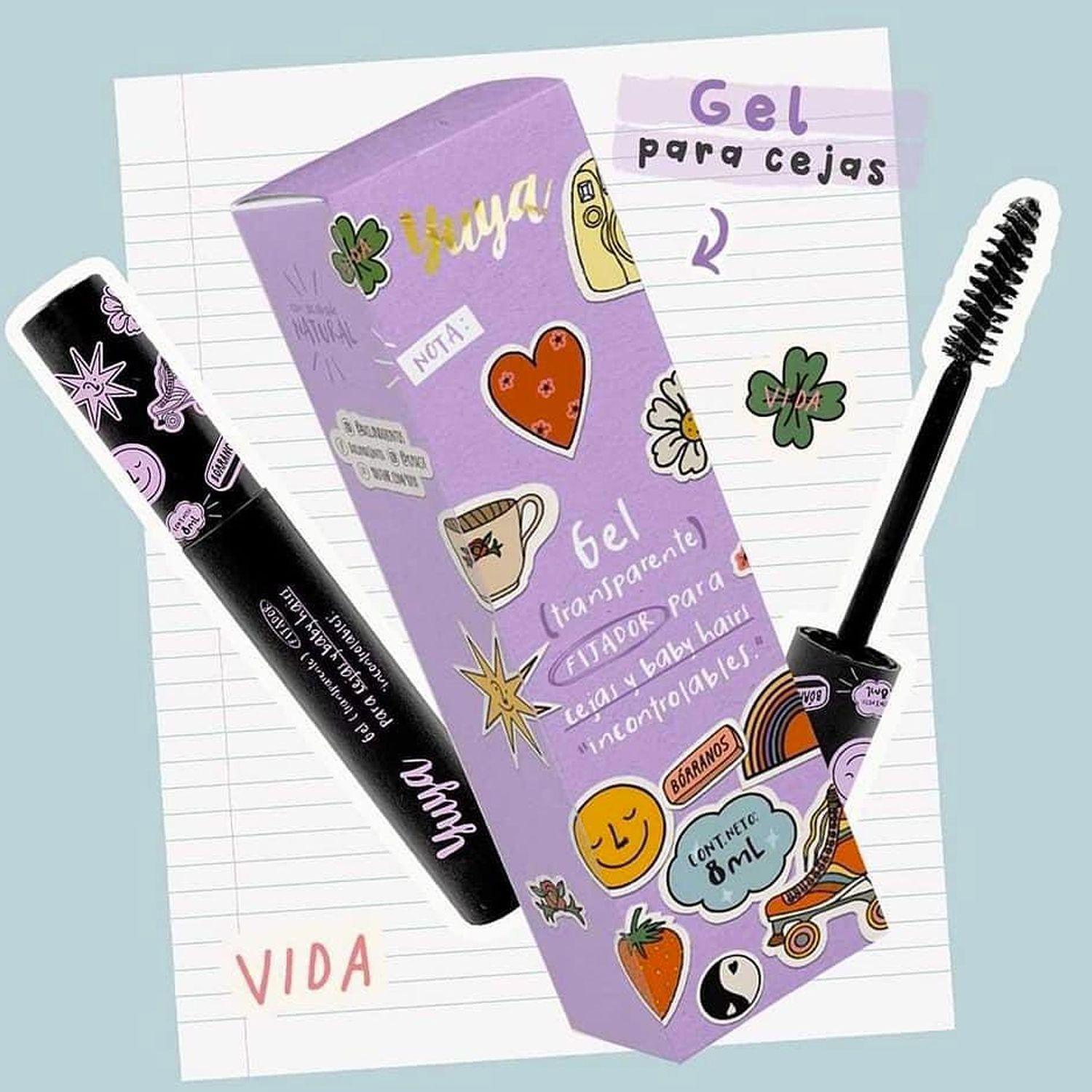Gel Fijador Para Cejas y Baby Hairs Transparente de Yuya-2