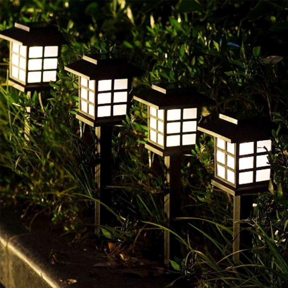 PACK 2 FAROL ESTACA CARGA SOLAR ESPECIAL JARDÍN-1