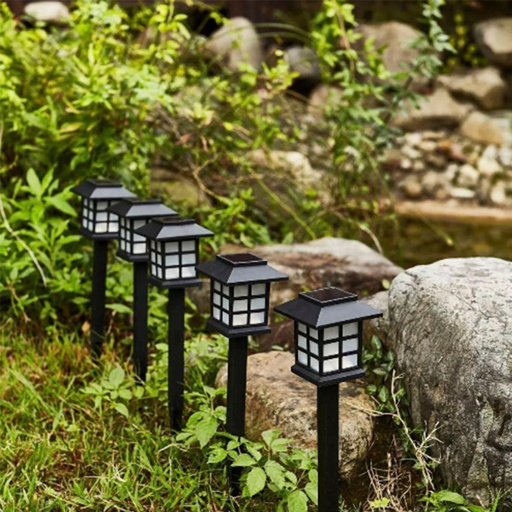 PACK 2 FAROL ESTACA CARGA SOLAR ESPECIAL JARDÍN-2